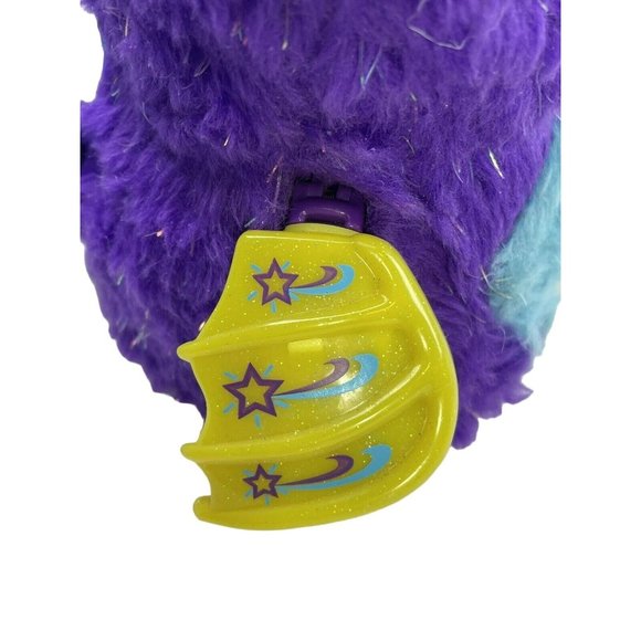 Hatchimals Draggle Purple Yellow Dragon Electronic Toy Plush Spin Master - Picture 6 of 11